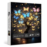 Butterfly Glow Tree Jigsaw Puzzle 1000 Pieces